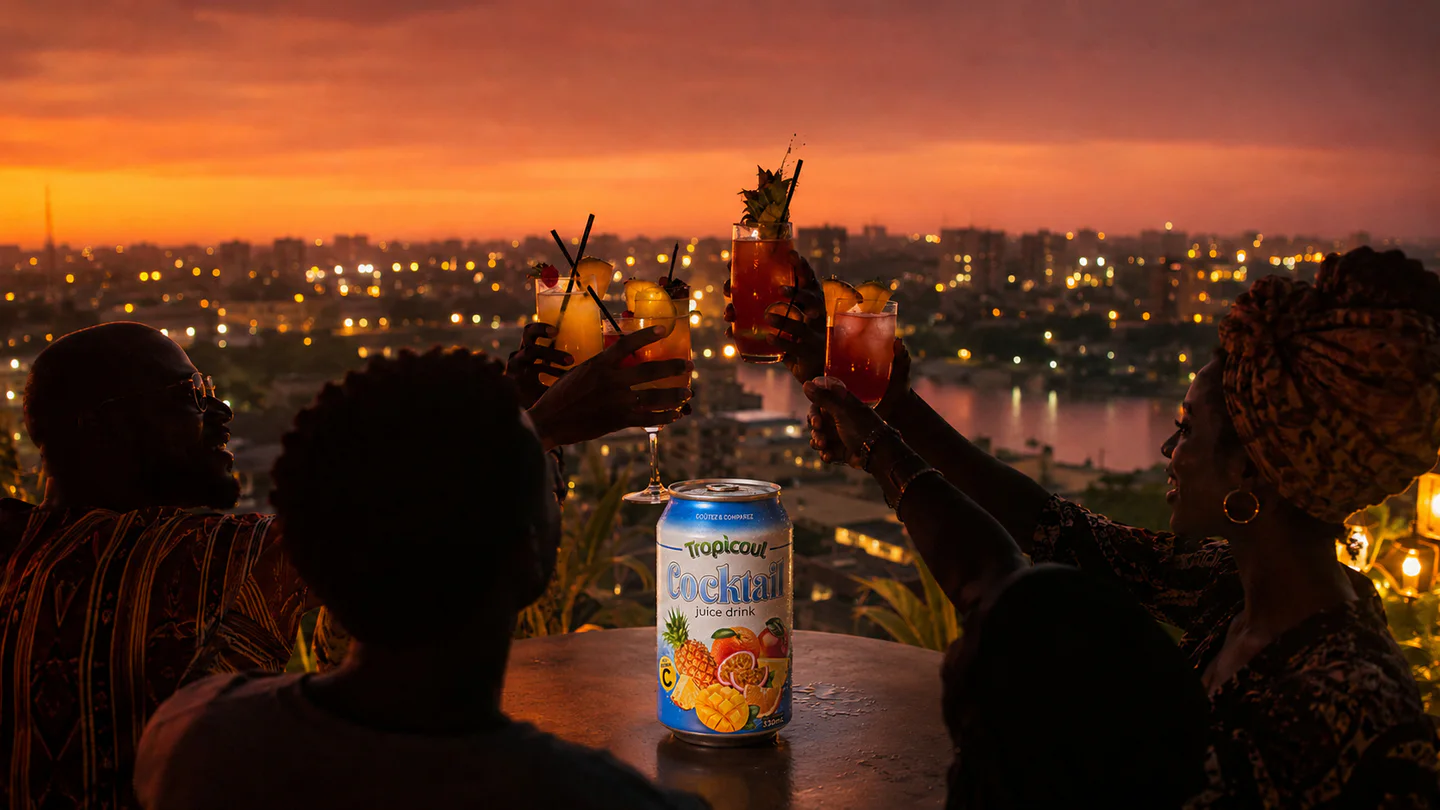 Tropicoul Cocktail — le goût du partage, photographie éditoriale.