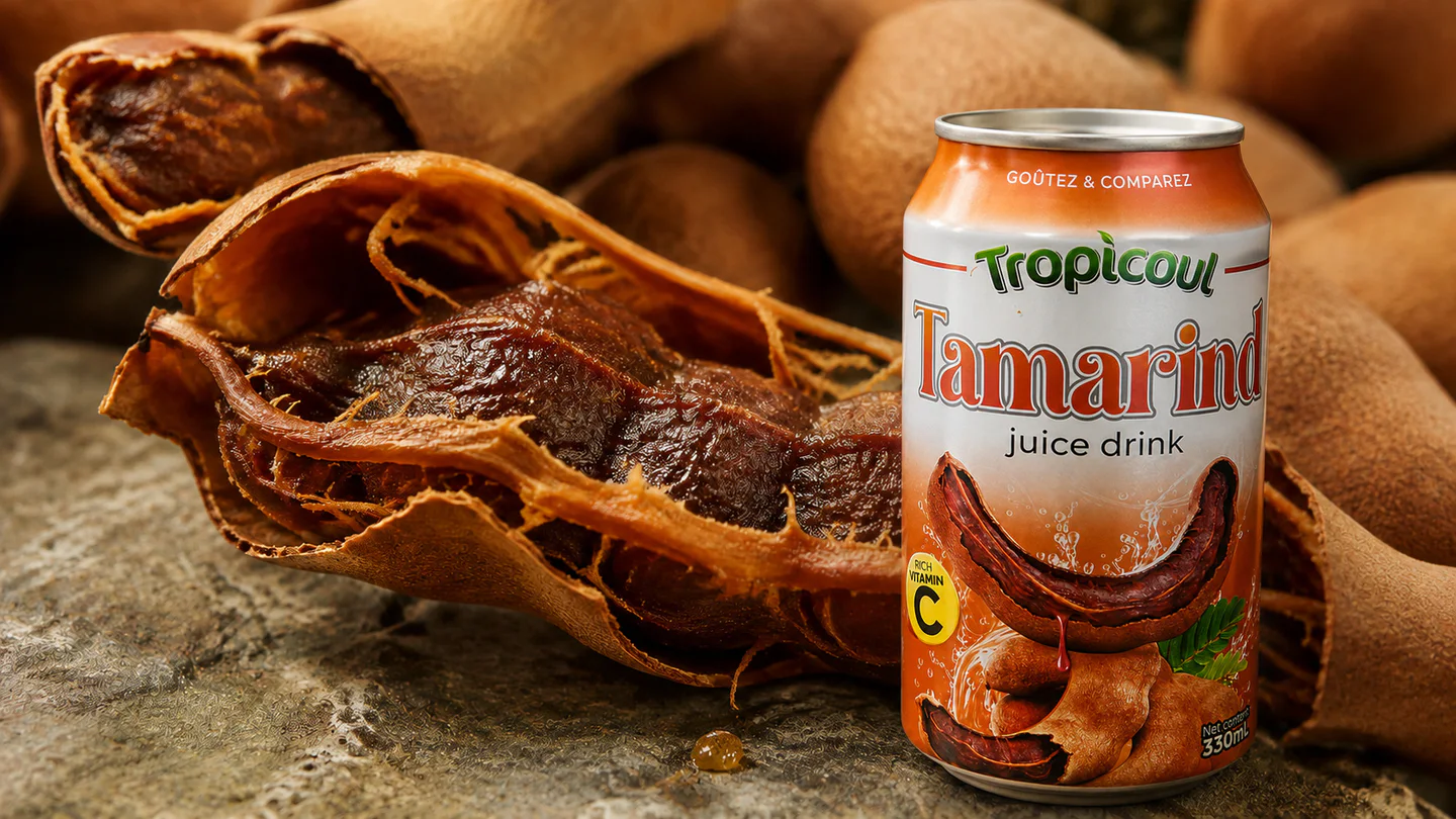 Tropicoul Tamarin — la texture donne le ton, photographie éditoriale.